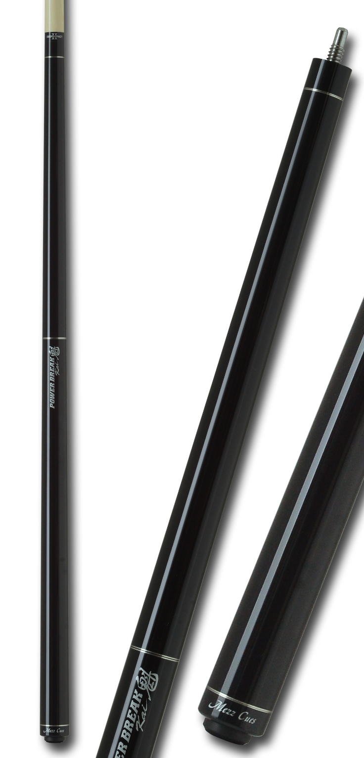 Power Break Kai Cue Black (XPG Grip) – Mezz USA