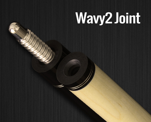 Wavy2 Joint (W2J)｜Joint｜POOL TECHNOLOGY｜Mezz Cues: High Quality 